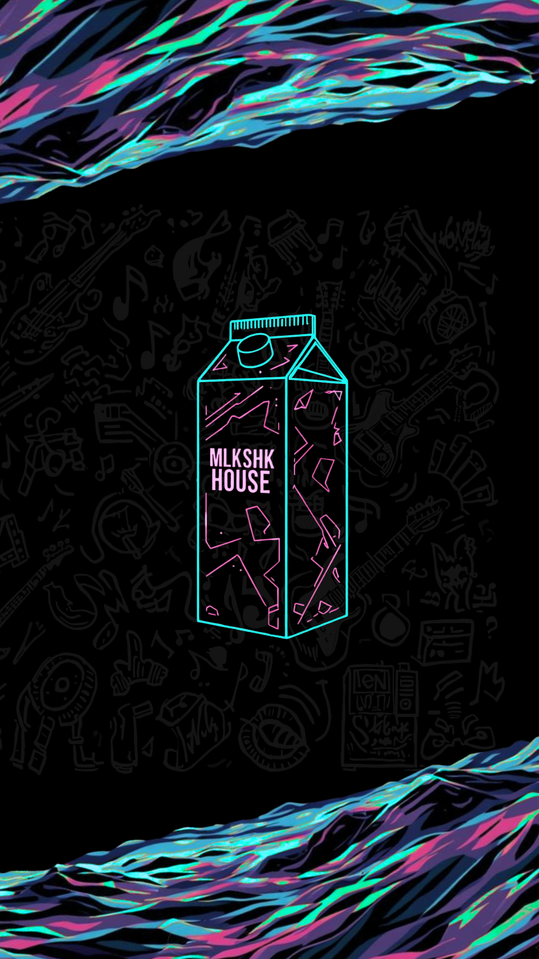 House crew carton art